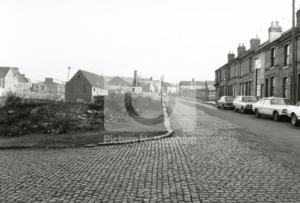 Gladstone Street, Basford, 1979