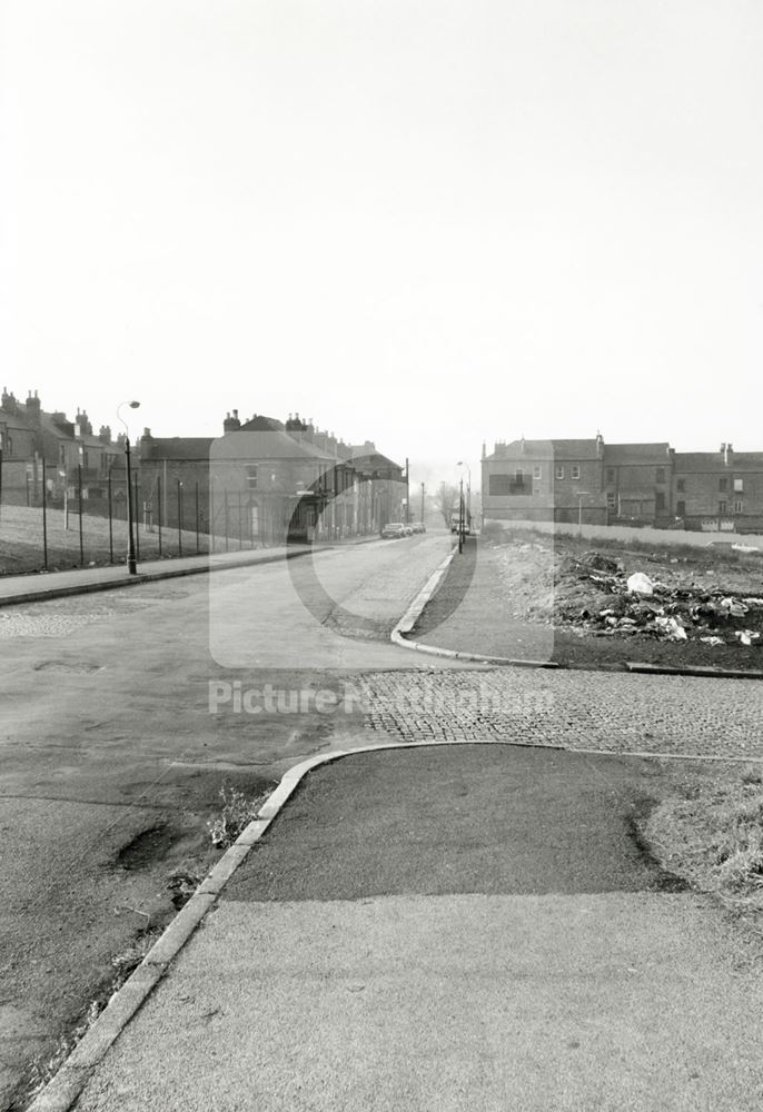 Gladstone Street, Basford, 1979