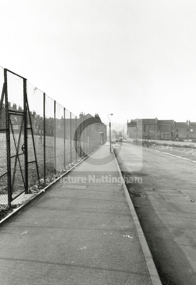 Gladstone Street, Basford, 1979