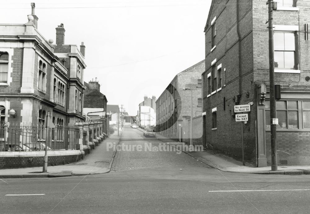 Mosley Street, Basford, 1979