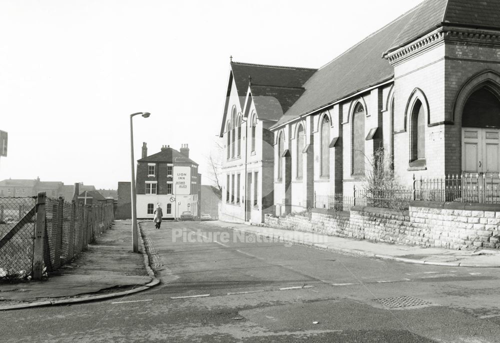 Mosley Street, Basford, 1979