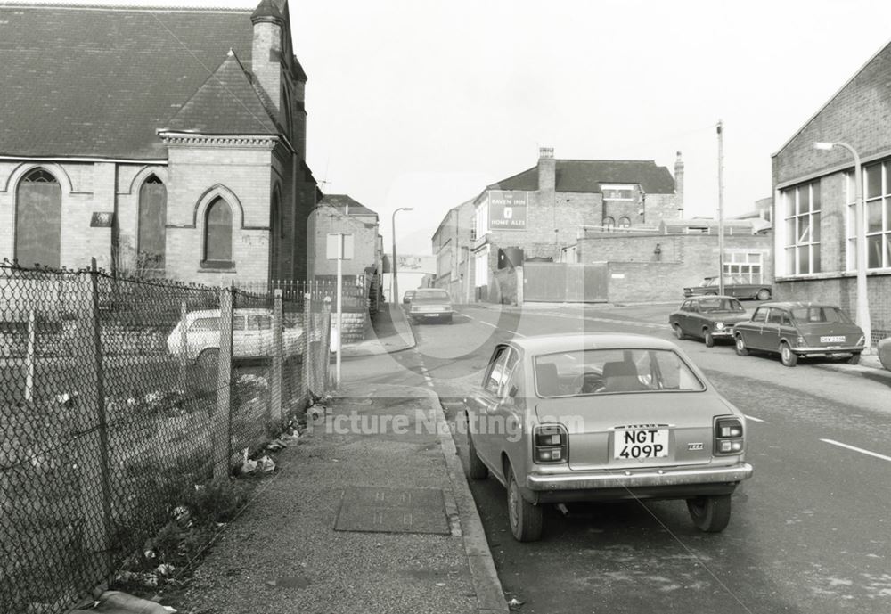 Rawson Street, Basford, 1979