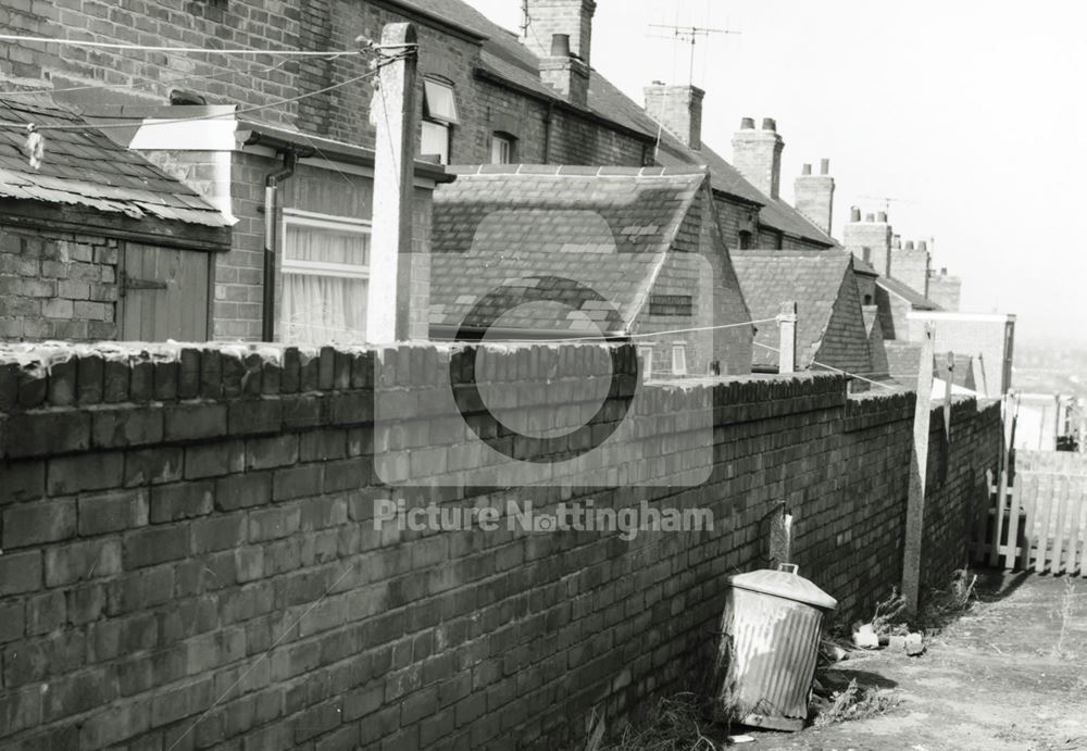 Back Alley, Basford, 1980