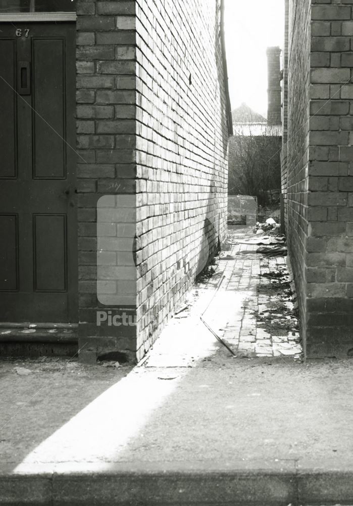 Gawthorne Street, Basford, 1980