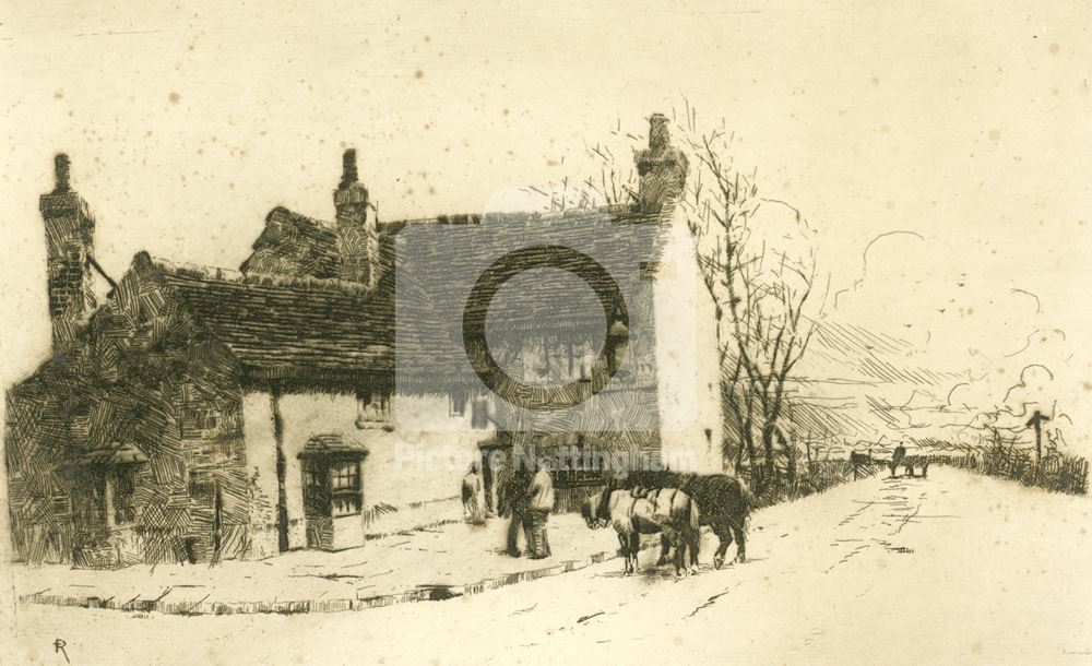 Trent Bridge Inn, West Bridgford, Nottingham, c 1900